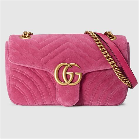 gucci velvet marmont review|authentic gucci marmont small bag.